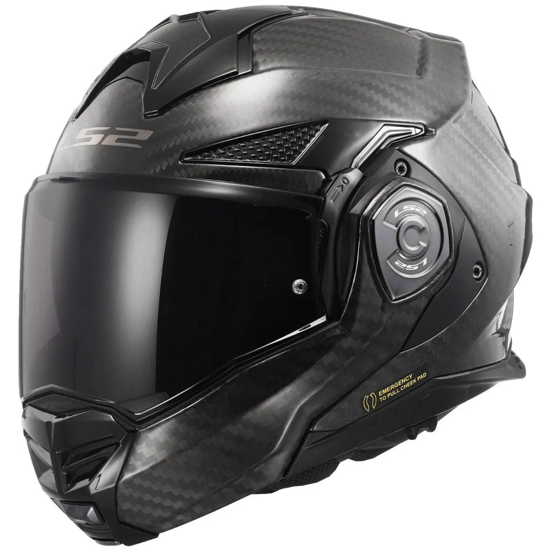 Capacete LS2 FF358 S Monocolor - Preto Brilho