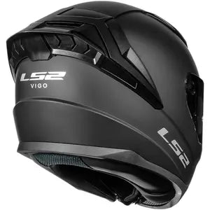 Capacete LS2 Vigo Monocolor - Preto Fosco
