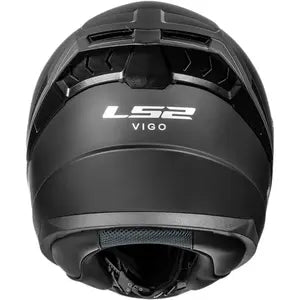 Capacete LS2 Vigo Monocolor - Preto Fosco