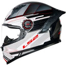Capacete LS2 FF358 Pro Digital - Preto/Branco