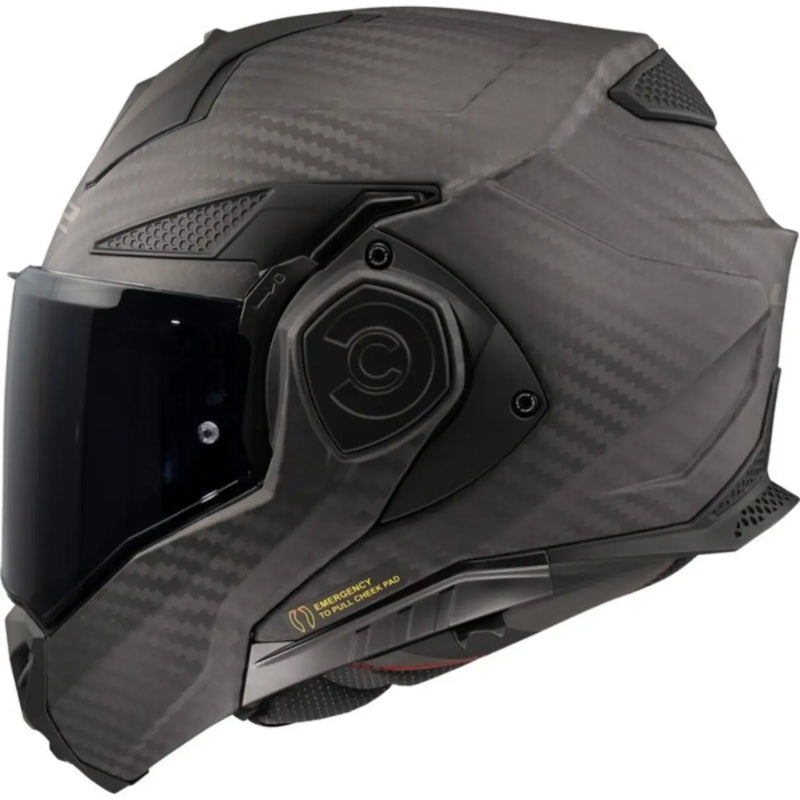 Capacete LS2 Scope FF902 Monocolor Cinza Fosco (Articulado)