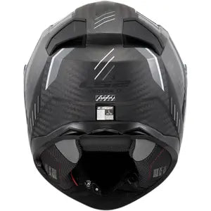 Capacete LS2 Vector 2 FF811 Carbon Grid - Preto/Cinza Fosco