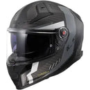 Capacete LS2 Vector 2 FF811 Carbon Grid - Preto/Cinza Fosco