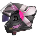 Capacete LS2 Advant X FF901 Ultra - Cinza/Roxo Fosco (Articulado)
