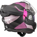 Capacete LS2 Advant X FF901 Ultra - Cinza/Roxo Fosco (Articulado)