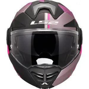 Capacete LS2 Advant X FF901 Ultra - Cinza/Roxo Fosco (Articulado)