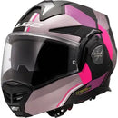 Capacete LS2 Advant X FF901 Ultra - Cinza/Roxo Fosco (Articulado)