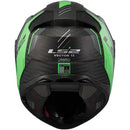Capacete LS2 Vector 2 FF811 Carbon Grid - Verde Fluor Fosco