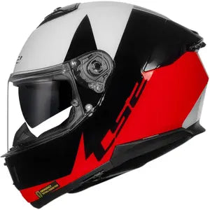 Capacete LS2 Stream 2 Thunderbiz - Preto/Vermelho/Branco