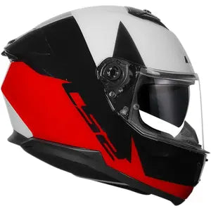 Capacete LS2 Stream 2 Thunderbiz - Preto/Vermelho/Branco