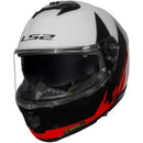 Capacete LS2 Stream 2 Thunderbiz - Preto/Vermelho/Branco