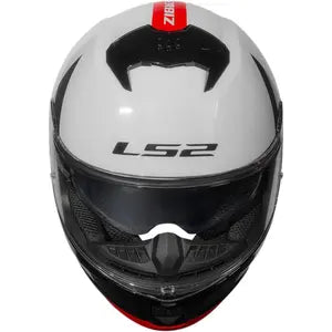 Capacete LS2 Stream 2 Thunderbiz - Preto/Vermelho/Branco