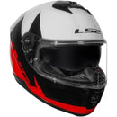 Capacete LS2 Stream 2 Thunderbiz - Preto/Vermelho/Branco