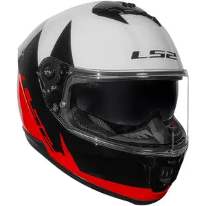 Capacete LS2 Stream 2 Thunderbiz - Preto/Vermelho/Branco